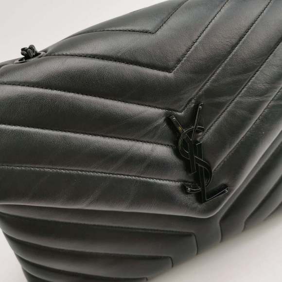 Saint Laurent Medium So Black Calfskin Leather Bag with Black Hardware - Picture 12 of 14